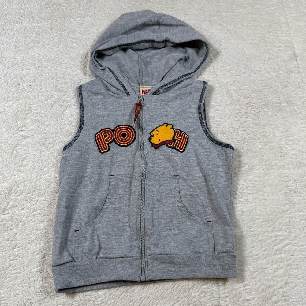 Vintage Main Street by Disney Winnie the Pooh Zip Up Kids Vest